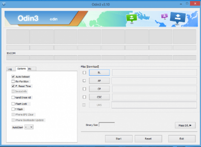 Screenshot of the application Odin - #2
