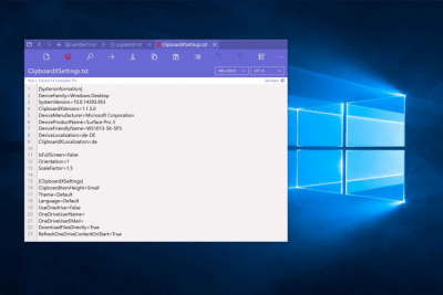 Screenshot of the application NotepadX - #2