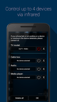 Screenshot of the application Smart TV Remote - #7