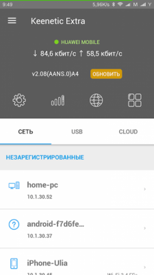 Screenshot of the application My.Keenetic for KeeneticOS 2.x - #3