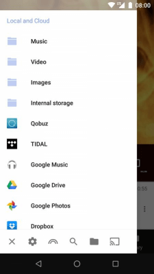 Screenshot of the application BubbleUPnP for DLNA / Chromecast / Smart TV - #4