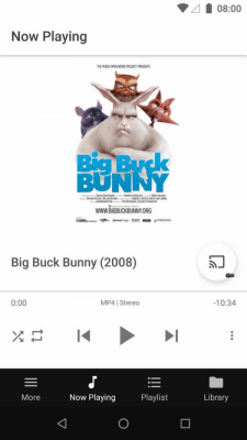 Screenshot of the application BubbleUPnP for DLNA / Chromecast / Smart TV - #8