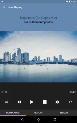 Screenshot of the application BubbleUPnP for DLNA / Chromecast / Smart TV - #12