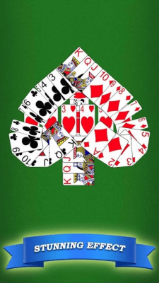 Screenshot of the application Classic Solitaire - #3