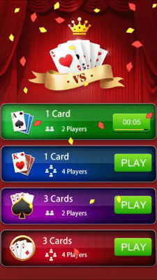 Screenshot of the application Classic Solitaire - #7