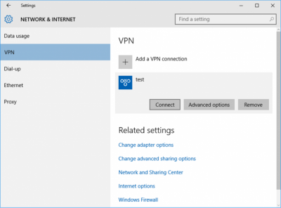 Screenshot of the application Pulse Secure - #2