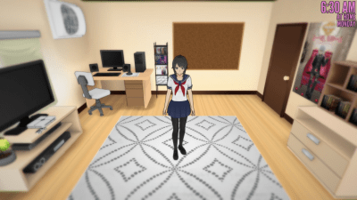 Screenshot of the application Yandere Simulator - #3