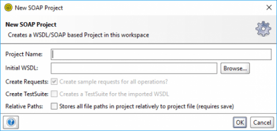 Screenshot of the application SoapUI - #3