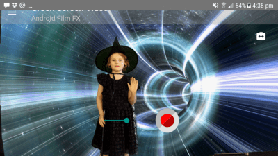 Screenshot of the application Green Screen Video - #2