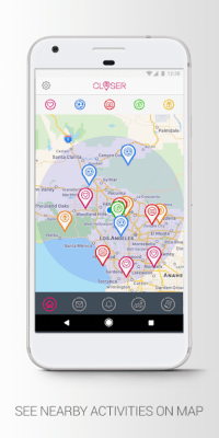 Screenshot of the application Closer - #2