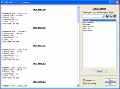 Screenshot of the application Acritum Sophisticated Rename - #3