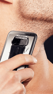 Screenshot of the application Electric shaver (prank) - #2