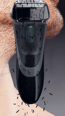 Screenshot of the application Electric shaver (prank) - #4