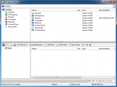 Screenshot of the application ImgBurn - #8