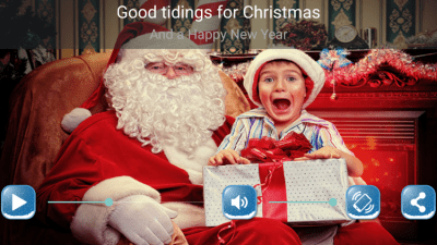 Screenshot of the application Christmas Songs - #2