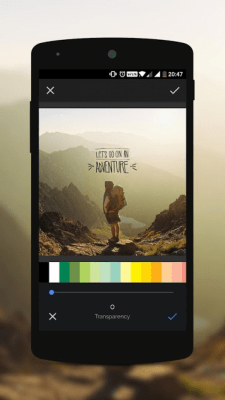 Screenshot of the application Overlay - #8
