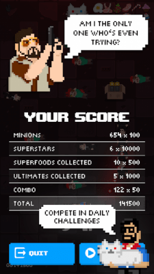 Screenshot of the application Shooting Stars! - #5