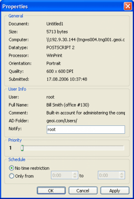 Screenshot of the application Remote Queue Manager Personal - #6
