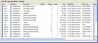 Screenshot of the application Remote Queue Manager Professional - #8