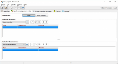 Screenshot of the application Rename Us - #3