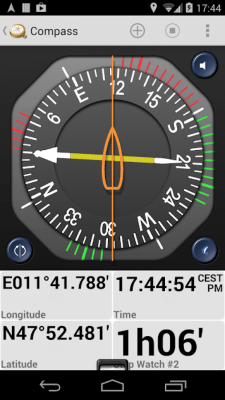 Screenshot of the application GPS Essentials - #5