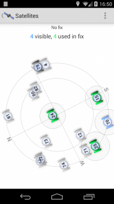 Screenshot of the application GPS Essentials - #7