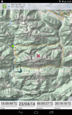 Screenshot of the application GPS Essentials - #11