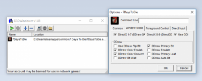 Screenshot of the application D3DWindower - #5