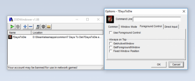 Screenshot of the application D3DWindower - #6