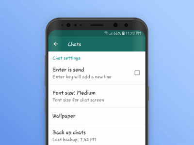 Screenshot of the application WhatsApp Plus - #5