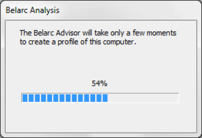 Screenshot of the application Belarc Advisor - #2