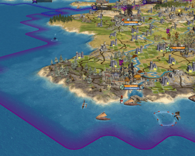 Screenshot of the application Sid Meier's Civilization IV - #4