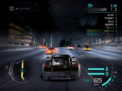 Screenshot of the application Need for Speed: Carbon - #4