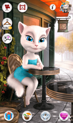 Screenshot of the application Talking Angela - #6