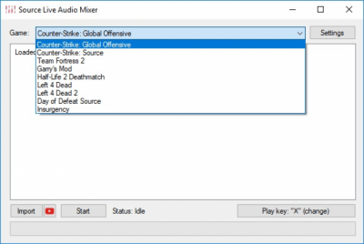 Screenshot of the application Slam - #2