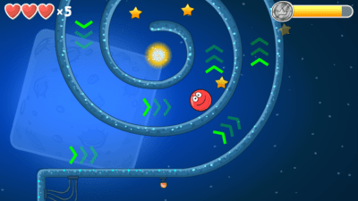 Screenshot of the application Red Ball 4 - #6