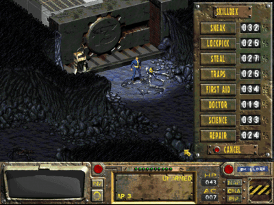Screenshot of the application Fallout: A Post Nuclear Role Playing Game - #3