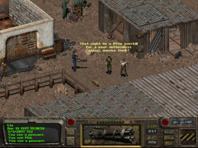 Screenshot of the application Fallout: A Post Nuclear Role Playing Game - #4