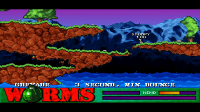 Screenshot of the application Worms - #3