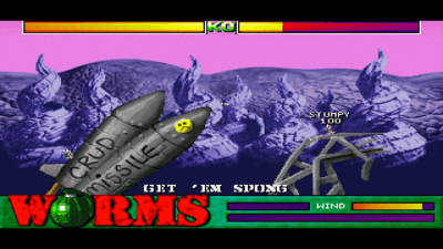 Screenshot of the application Worms - #4
