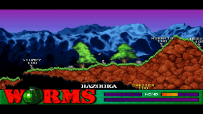 Screenshot of the application Worms - #9