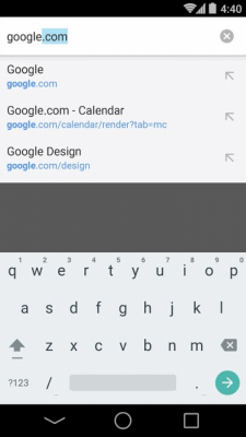 Screenshot of the application Chrome Beta - #3