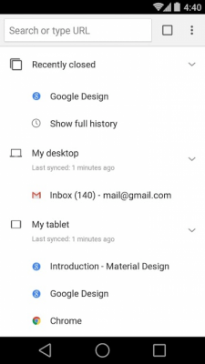 Screenshot of the application Chrome Beta - #4