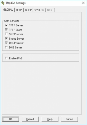 Screenshot of the application Tftpd32 - #2