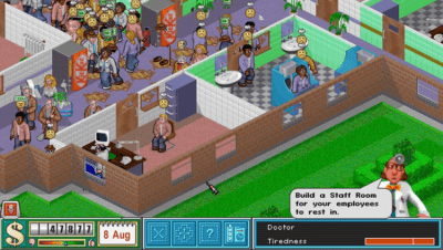 Screenshot of the application Theme Hospital - #6