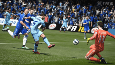 Screenshot of the application FIFA 16 - #7