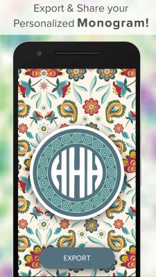 Screenshot of the application Monogram It - #4