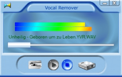 Screenshot of the application YoGen Vocal Remover - #4