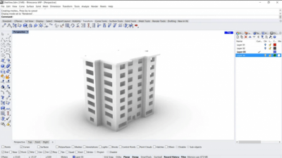 Screenshot of the application Rhino - #2