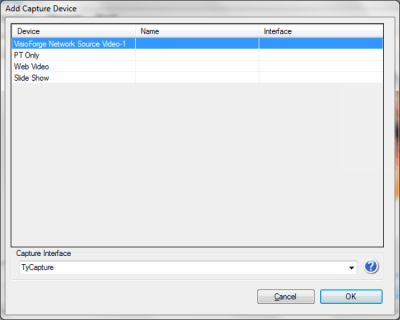 Screenshot of the application AbelCam - #2